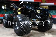 Batman in the Cardiff pit party, October 2007.