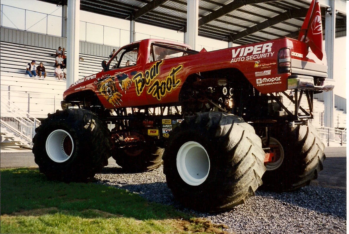 bearfoot monster truck toy
