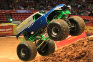 Grave Digger the Legend on Grave Digger 18, circa January 2012.
