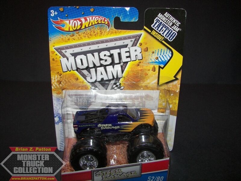 Hot Wheels Bone Shaker Monster Truck 1:24 Black NEW DAMAGED PACKAGING