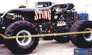 Sting 2, running on the cancelled Bret "Hitman" Hart (PACE) chassis, with its cancelled Cheetah body.