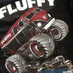 Fluffy monster hot sale truck toy