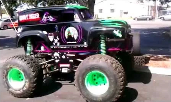 Grave digger mini monster truck sale