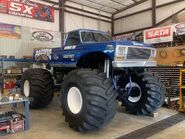 Bigfoot 10, circa 2020 being rebuilt as a display truck for Bigfoot's new home in Pacific, Missouri.