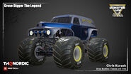 Original Grave Digger the Legend design