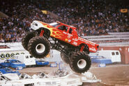 The Destroyer competing in Monster Jam World Finals II.