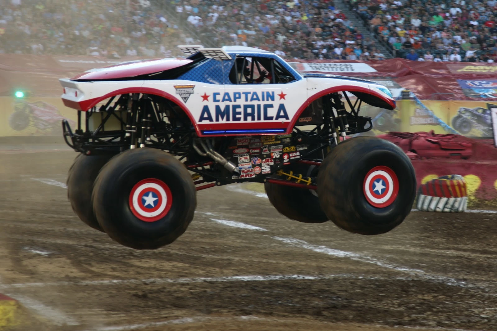 Captain America | Monster Trucks Wiki | Fandom