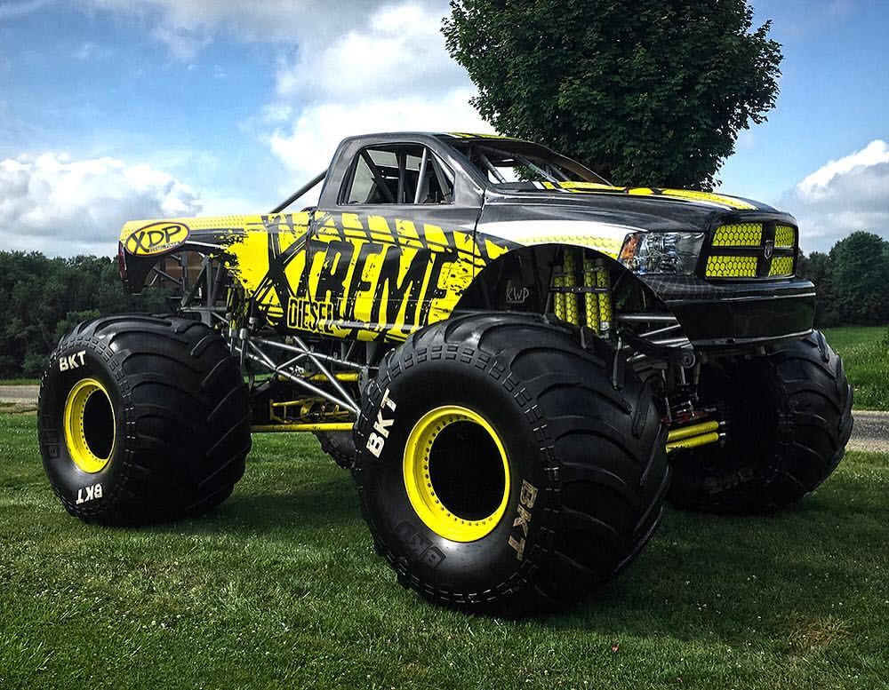 (only the second ever diesel powered monster truck)