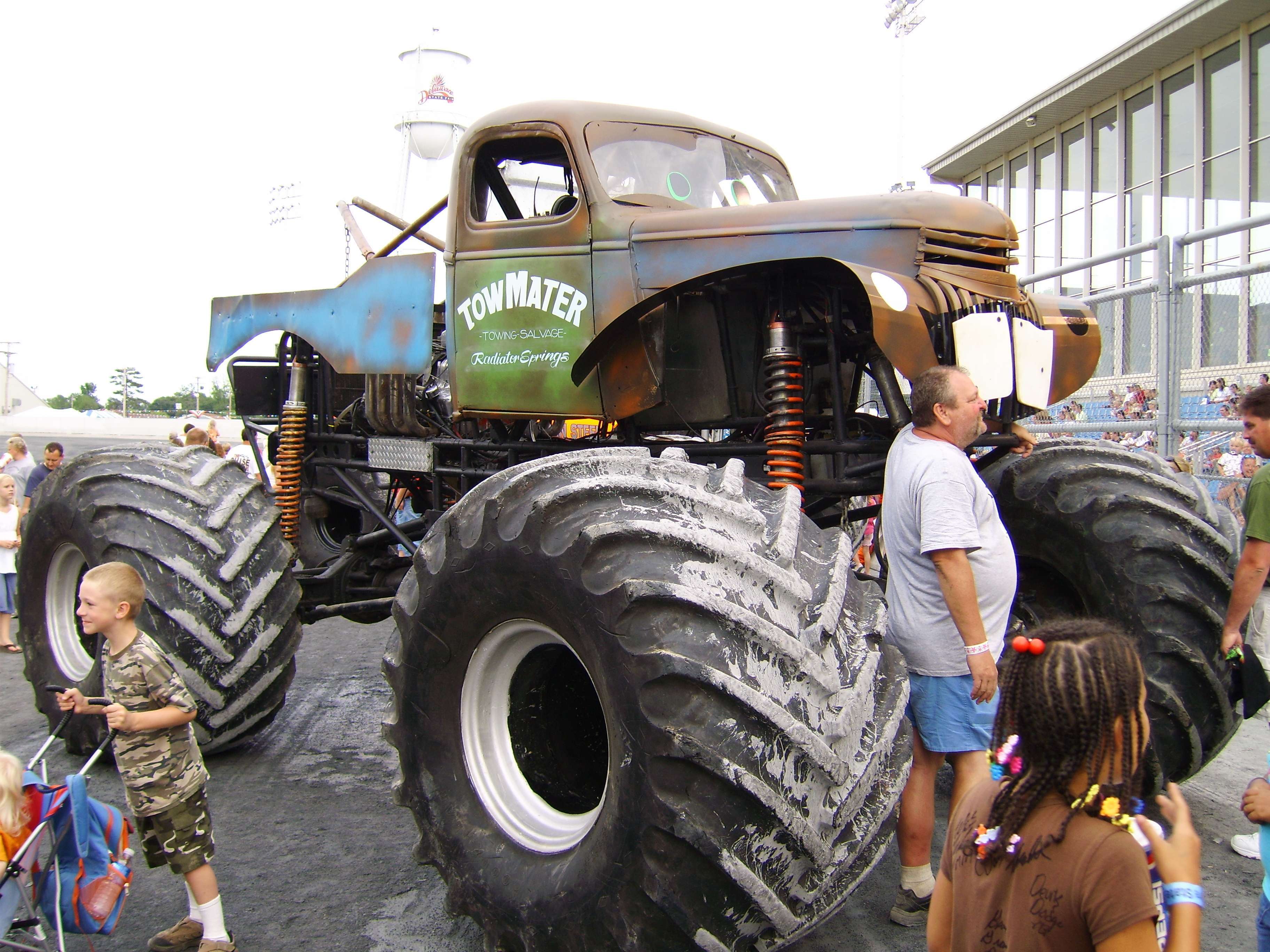 Tow Mater, Monster Trucks Wiki