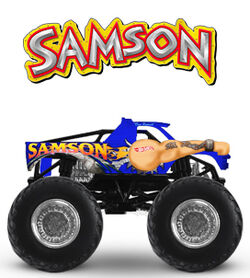 Monster Truck Hot Wheels Samson