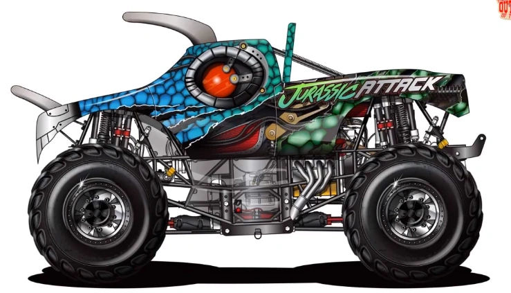 Jurassic Attack Monster Truck
