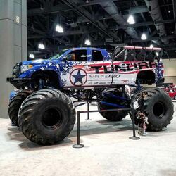 Two Tundra Monster Trucks Stomp Into SEMA