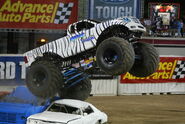 Little Tiger with black wheels (reused from Ragin' Steel) at World Finals V.