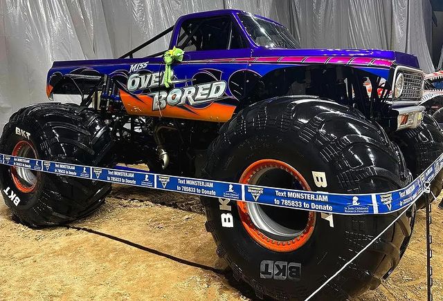 Over Bored Monster Jam Truck