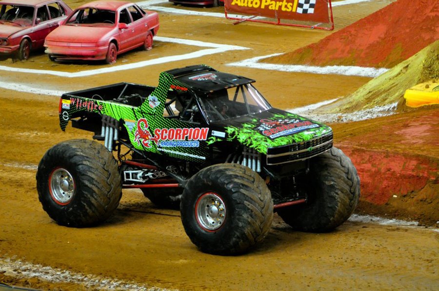 wildfire monster truck toy