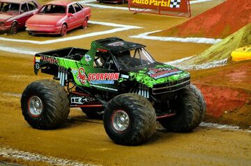 Wildfire monster truck toy store