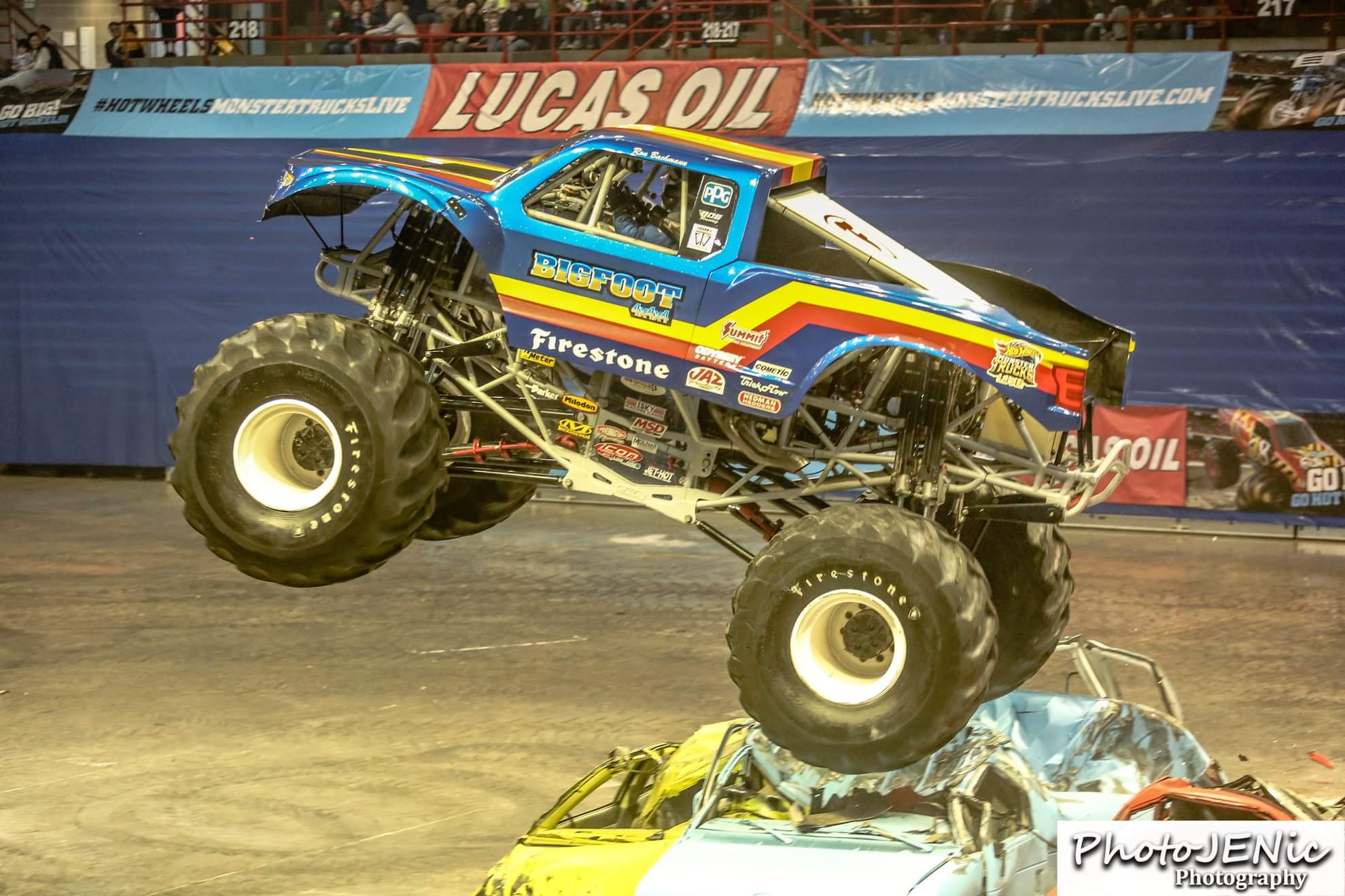 Giant wheels, screaming fans: Monster Jam makes a pit stop in