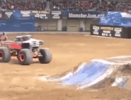 Bad Company completing the first forward momentum backflip in competition.