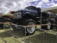 The original Cyclops on display at the Monster Jam World Finals 18 pit party, circa March 2017.