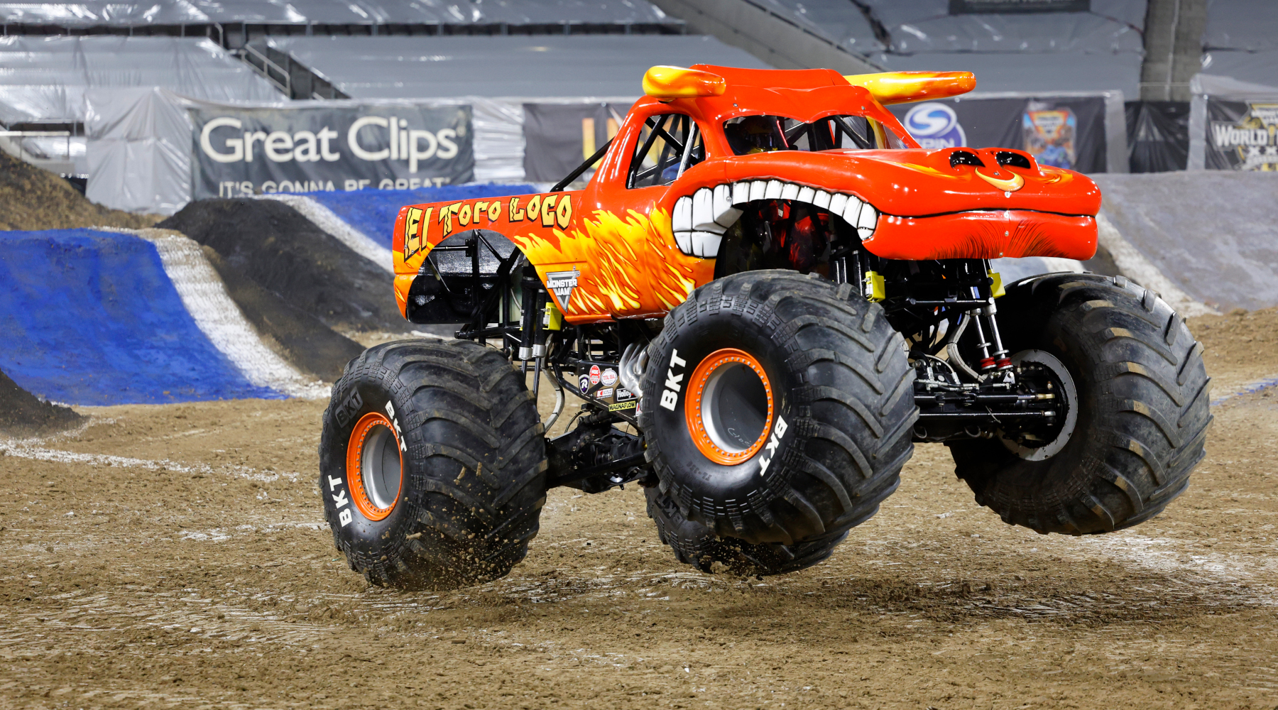 Monster Jam 1:64 El Toro Loco Monster Truck, Arena Favorites Series 