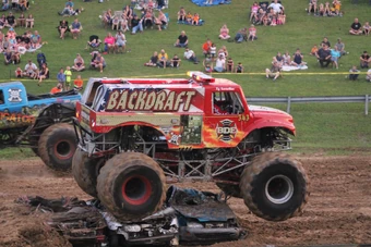backdraft monster truck toy