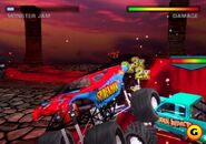 In Monster Jam: Maximum Destruction