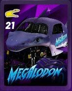 Galaxies Megalodon in Monster Jam Showdown.