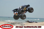 Batman at Monsters on the Beach in Virginia, May 2006.
