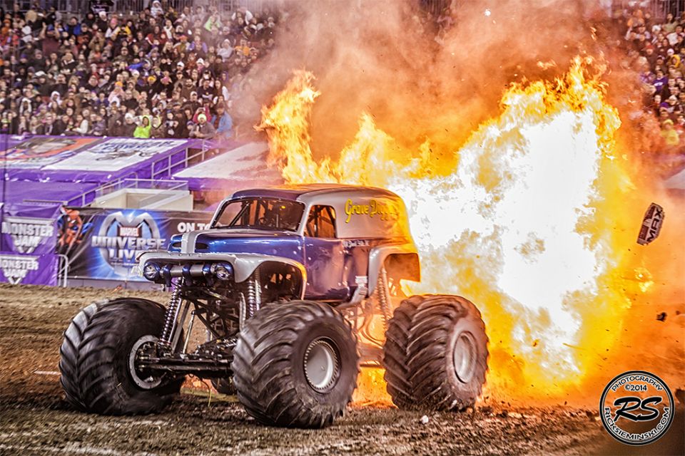 Monster Jam Grave Digger the Legend 1989