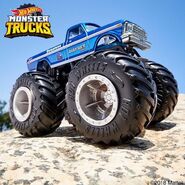 Hot Wheels Monster Trucks toy (1:64 scale version).