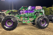Grave Digger #39 with purple rims.