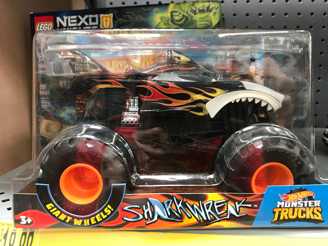 hot wheels monster jam shark