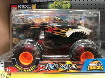 hot wheels monster jam shark shock