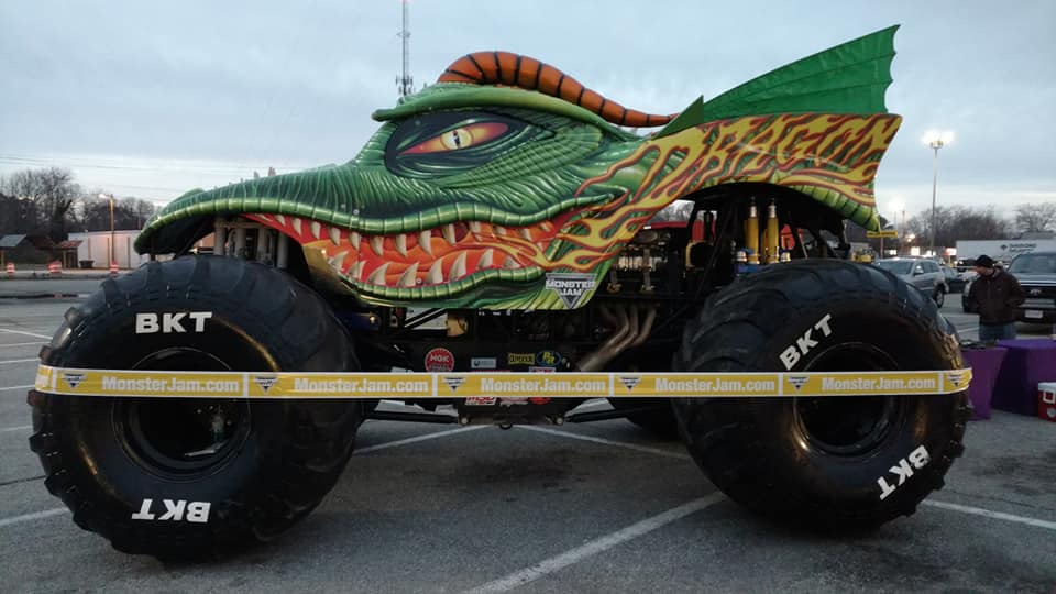 Dragon Monster Jam Truck