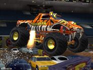 In Monster Jam: Maximum Destruction.