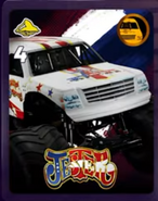 In Monster Jam Showdown.