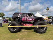 Scarlet Bandit at Monster Jam World Finals 20, circa May 2019.