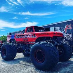 Rockwell RED Monster Jam Truck