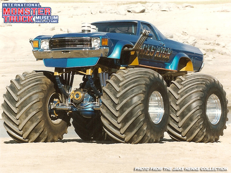 Aces High was a El Camino monster truck owned by Jake Henke out of Bulger, ...