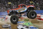 The Destroyer competing in Monster Jam World Finals IX.