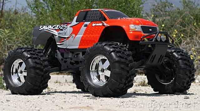 Savage 25 hot sale rc truck