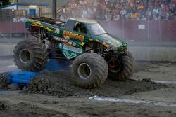 Monster truck Black and White Stock Photos & Images - Alamy