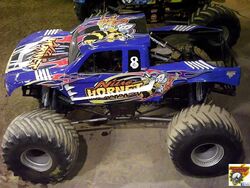 Monster Jam - Nitro Hornet Freestyle In New Orleans - Jan 25, 2014 