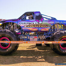 overkill evolution monster truck toy