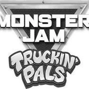 monster jam truckin pals wooden