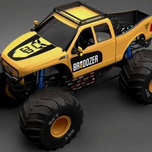 brodozer monster truck toy