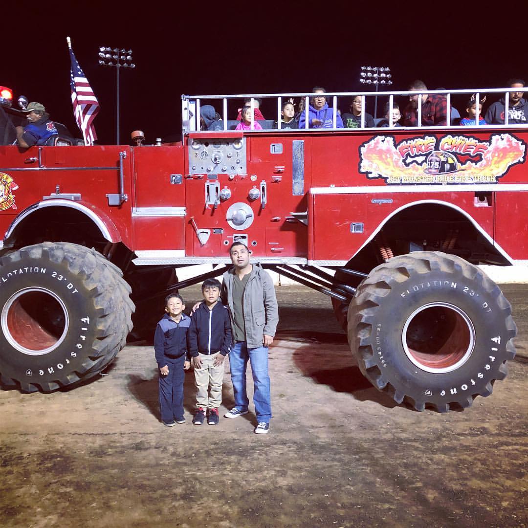 Fire Truck Monster Truck
