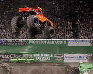 Bryan Wright's El Toro Loco on the Hooked chassis, circa 2018.