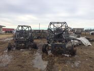 TNT after the fire.