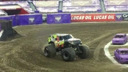 Jekyll & Hyde at its first Monster Jam show, circa 2018.